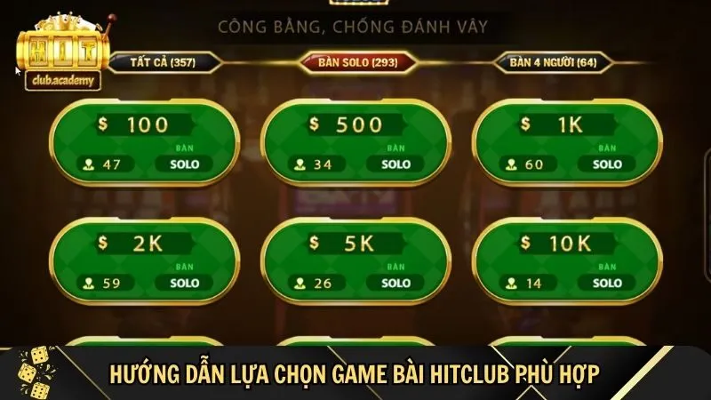 thoa suc chon tro choi game bai hitclub yeu thich Thỏa sức chọn trò chơi game bài HitClub yêu thích