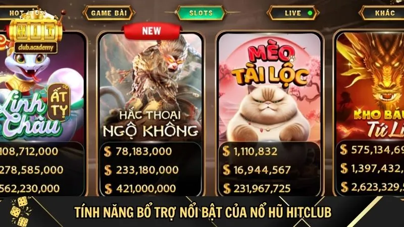 tinh nang bo tro ho tro cho moi hoi vien tham gia Nổ hũ HitClub trang bị tính năng bổ trợ hỗ trợ cho mọi hội viên tham gia