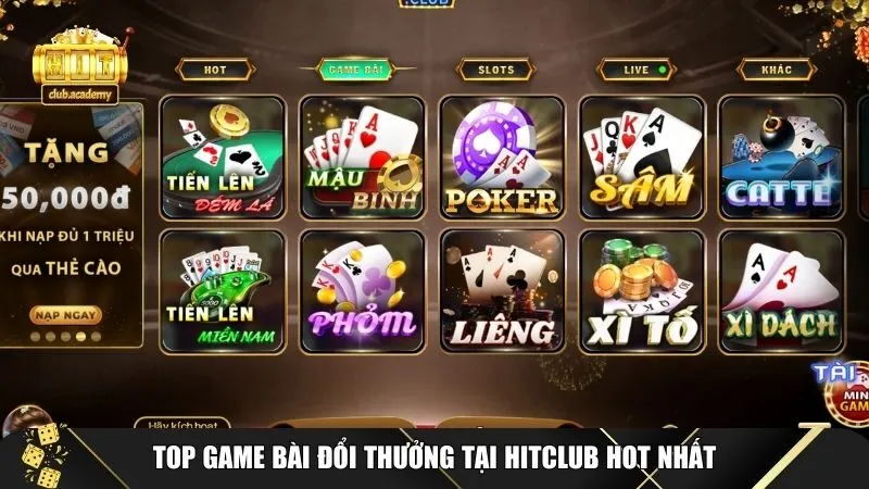 top game bai doi thuong dinh nhat hitclub Top game bài đổi thưởng tại HITCLUB - Top game bài đổi thưởng đỉnh nhất HITCLUB
